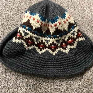 Free People Knit Patterned Fisherman Hat